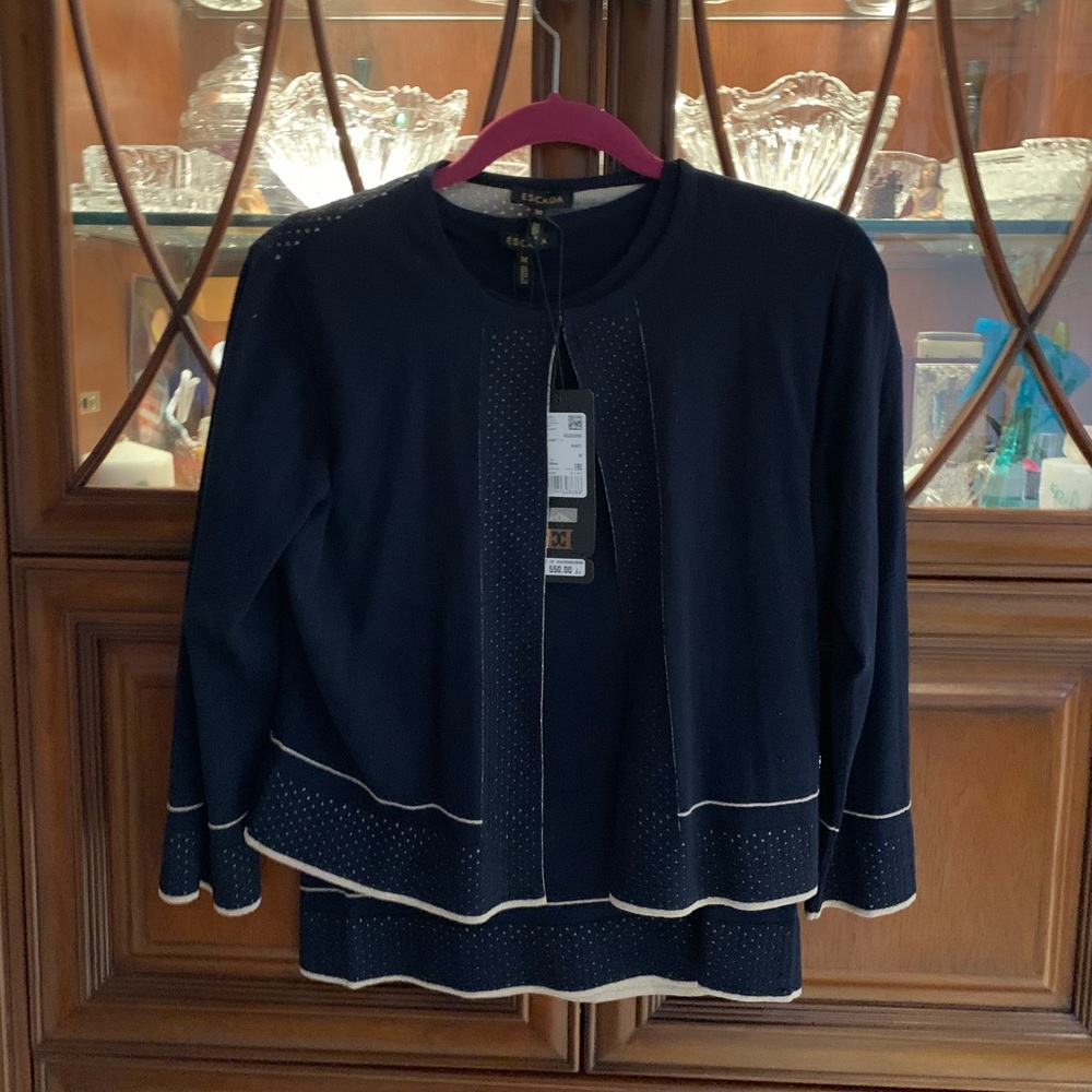 Escada Matching Sweater Set